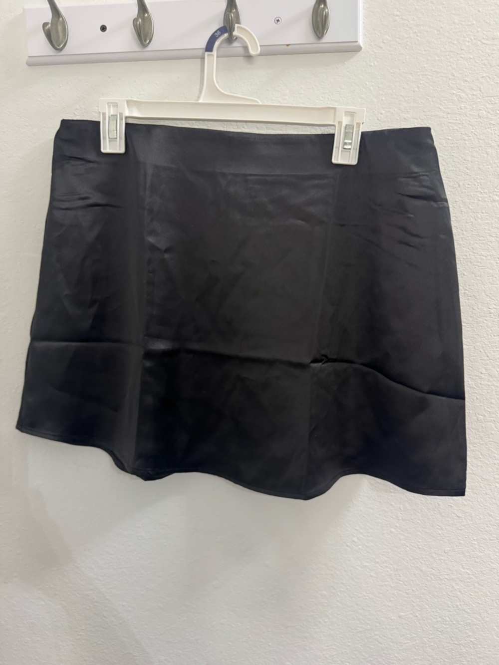 zeagoo Black Mini A-Line Skirt